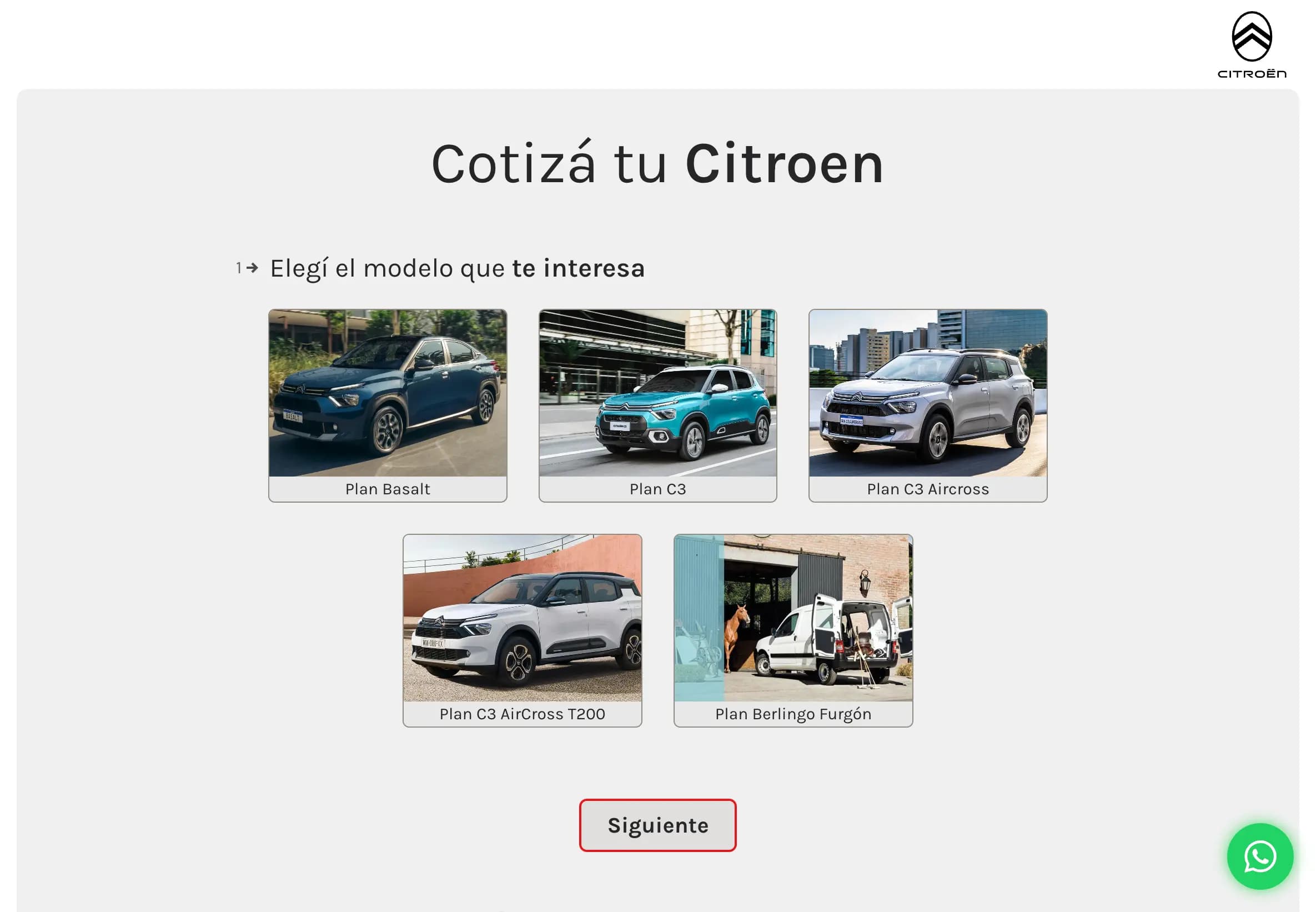Citroen Form Step